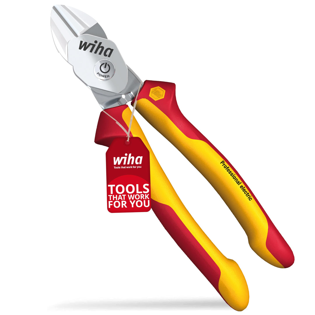 Wiha VDE Hochleistungs-Seitenschneider BiCut Industrial mit DynamicJoint® 200mm, umschaltbar 200% Po