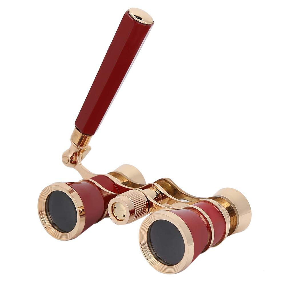 Opera Fernglas, Brillen-Teleskop 3X25 Theaterbrille -Fernglas Concert Portable Compact Lightweight,