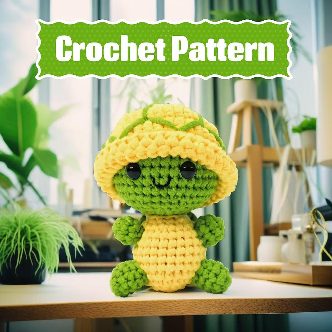 LYKTRIX Häkelset Tiere,HäKel Set AnfäNger,Tiere Häkeln Set mit Anleitung,Geeignet für Erwachsene und