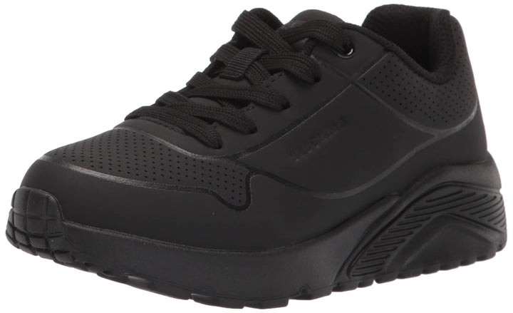 Skechers Jungen Uno Lite-delodox Sneaker, Black Synthetic Trim L