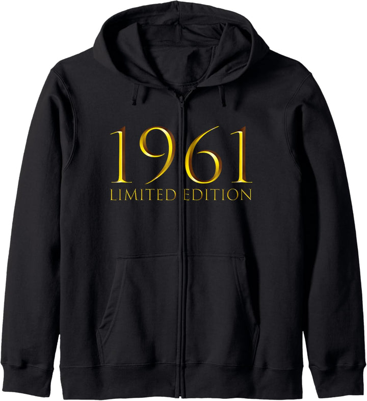 63. Geburtstag Mann Frau 63 Jahre 1961 Deko Lustig Geschenk Kapuzenjacke