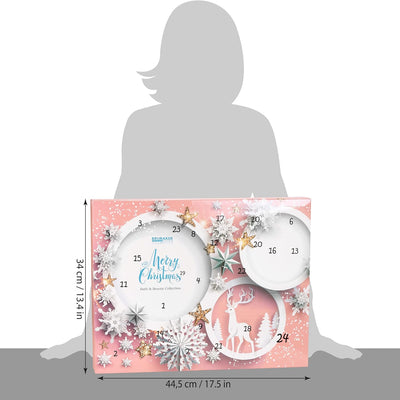 BRUBAKER Cosmetics Beauty Adventskalender 2024 - der XXL Wellness Weihnachtskalender für Frauen und