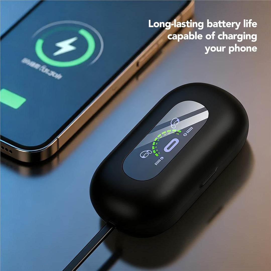 KI Kopfhörer Übersetzer, 3-in-1 Bluetooth 6.0 Echtzeit Sprachübersetzungs Kopfhörer, 135 Sprachen (m