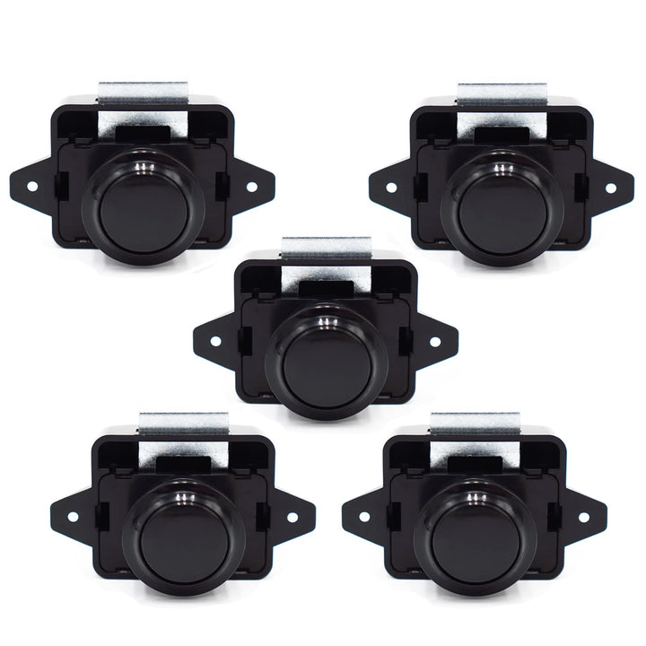 Hotiko Push Lock Button Latch Door Verriegelung Wohnmobil Möbelschloss für RV Camping Schrank Schubl