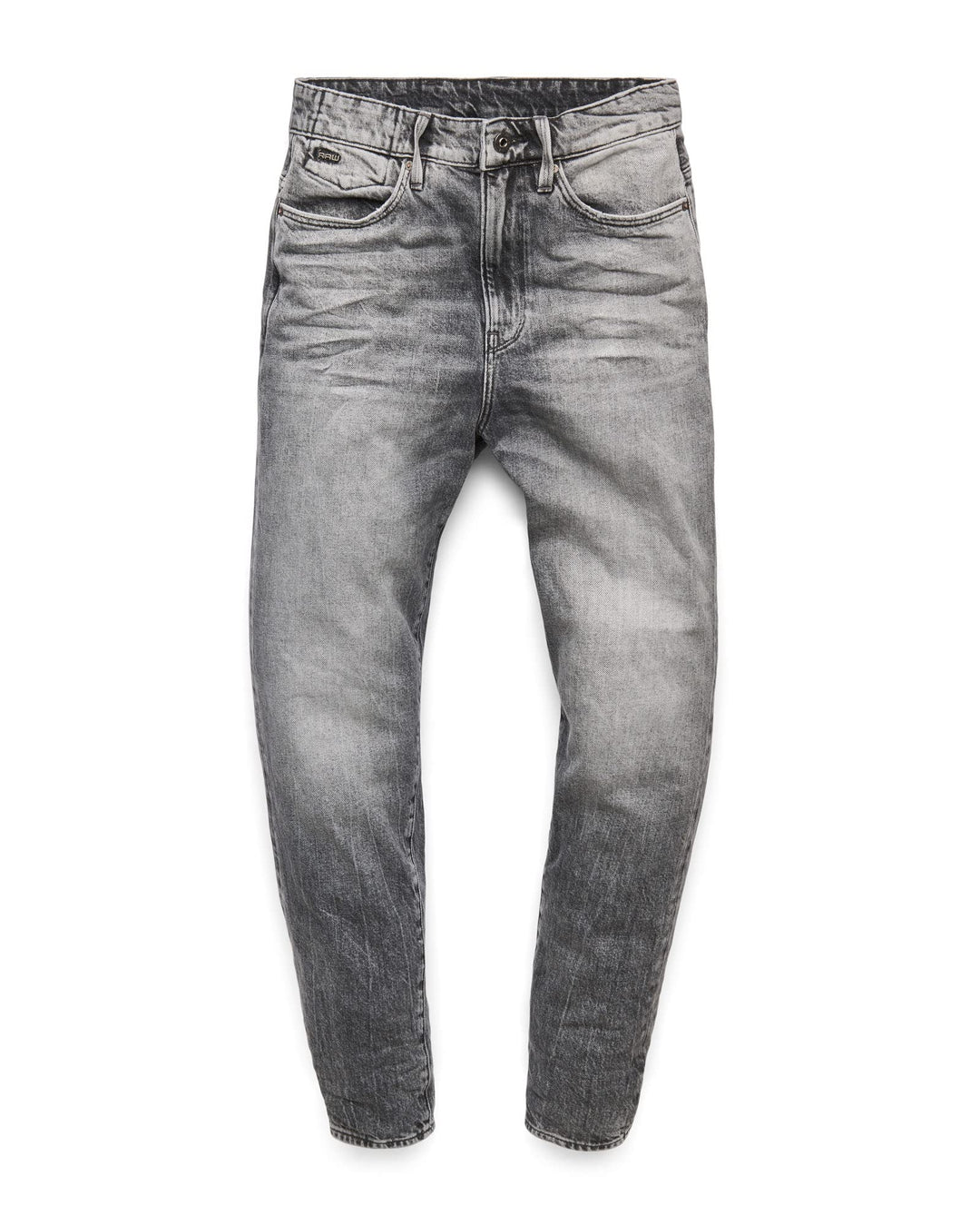 G-STAR RAW Damen JANEH ULTRA HIGH MOM ANKLE Jeans 23W / 30L Grau (Sun Faded Basalt D16083-c049-b380)