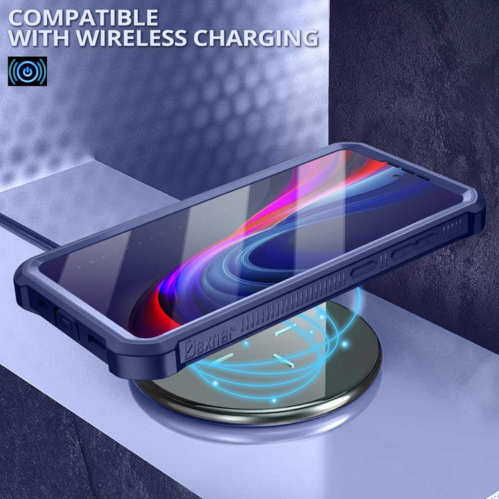 Dexnor Hülle Kompatibel mit Samsung Galaxy S20 FE 5G 6,5" (Not Fit S20) mit Integriertem Displayschu