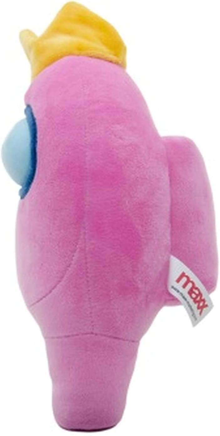 Among Us Offizieller 30,5 cm Plush with Accessory – Pink with Crown – 10912