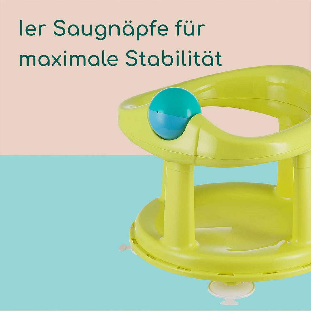 Bebeconfort Drehbarer Badewannensitz, Badewannensitz, Ergonomisch, 6 Monate bis 12 Monate, Max. 10 k