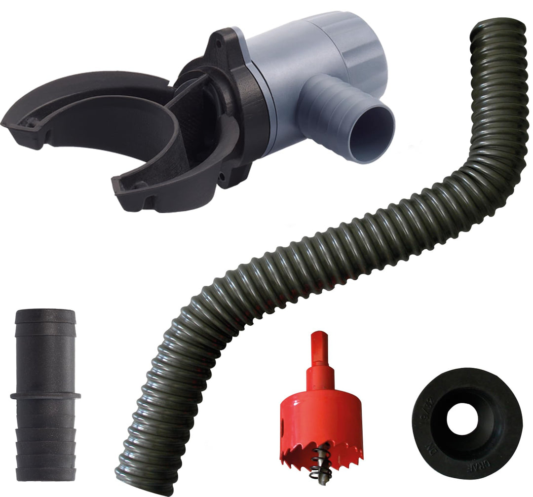 Garantia Regensammler Rapido (für Fallrohre 70-100 mm, Regenwassersammler für Regentonnen, für Dachf