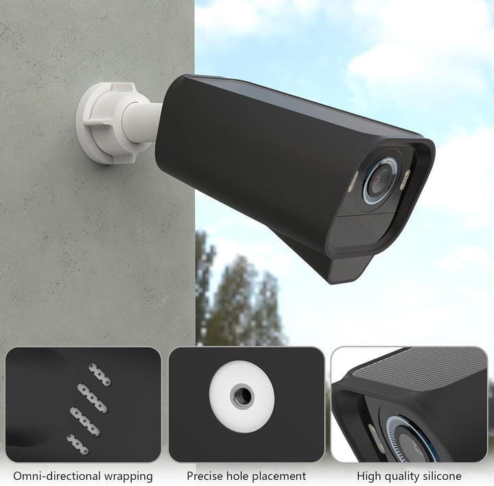 Silikon-Schutzhülle für den Aussenbereich, kompatibel mit Eufy Security eufyCam S3 Pro Kamera, Eufy
