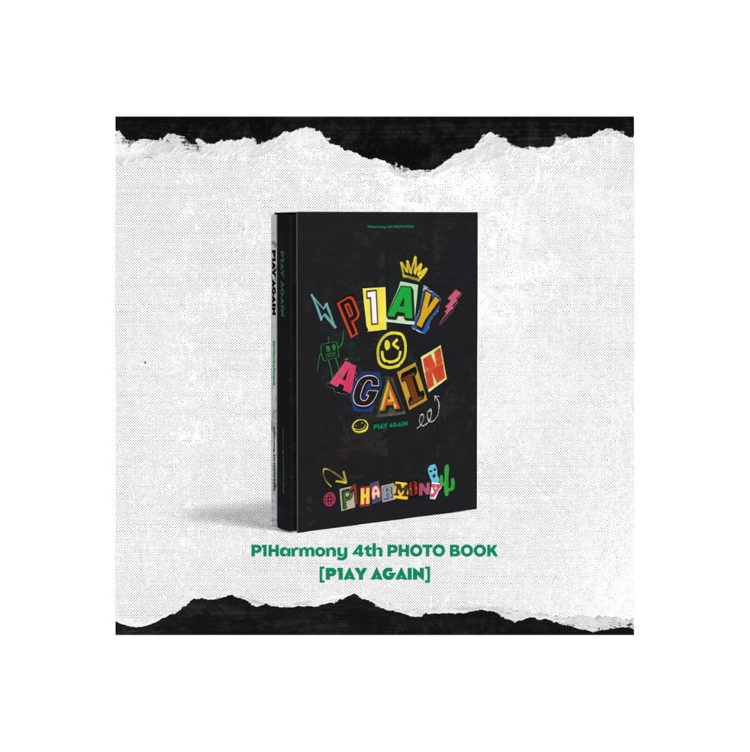 Genie music P1Harmony 4th PHOTO BOOK P1AY AGAIN
