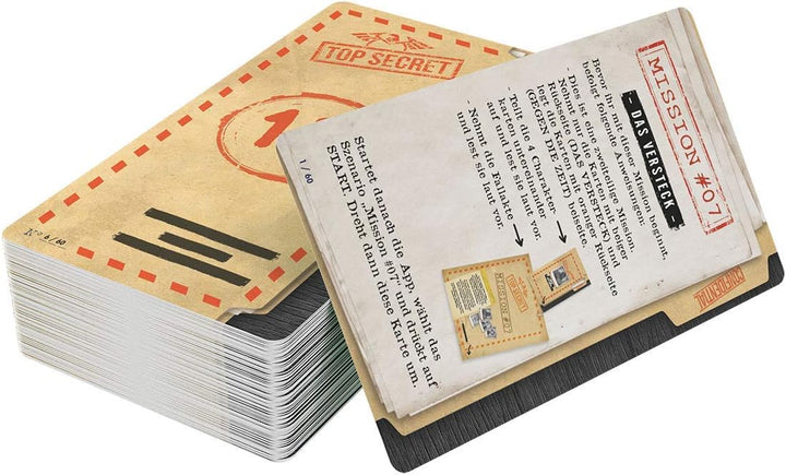 Asmodee, Unlock! – Mission #7, Familienspiel, Rätselspiel, 1-6 Spieler, Ab 10+ Jahren, 90+ Minuten,