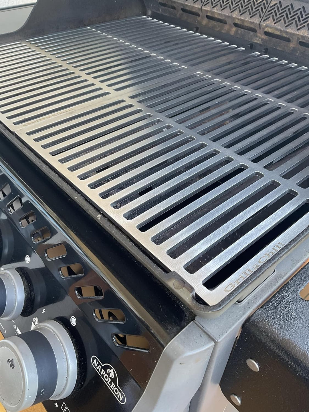 Grillrost Edelstahl V2A Ersatzrost passt für Grills Napoleon Rogue Serie 425 Rogue 425, Rogue 425 RS