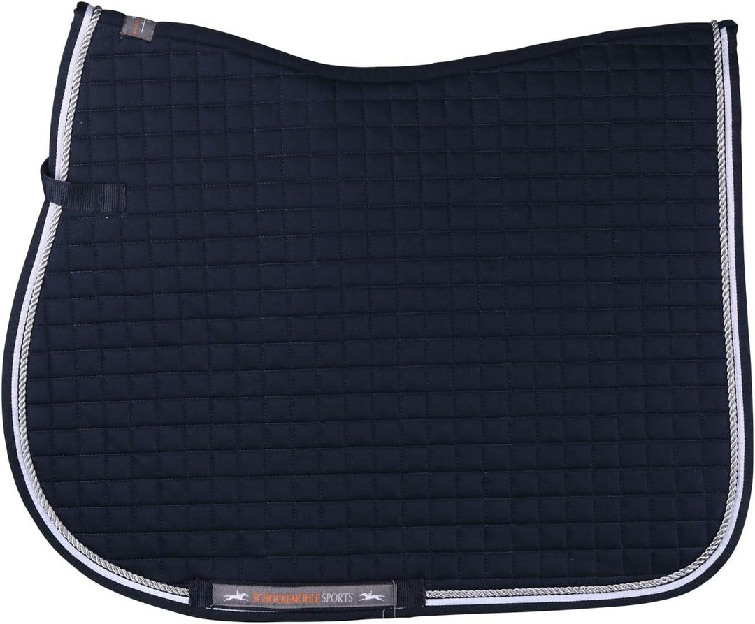 Schockemöhle Neo Star Jumping Saddle Pad Dark Navy Full Size, Dark Navy Full Size
