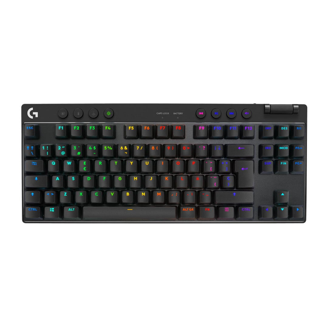 Logitech G Pro X TkL Lightspeed Kabellose Gaming-Tastatur - Schwarz - ESP - Tactile