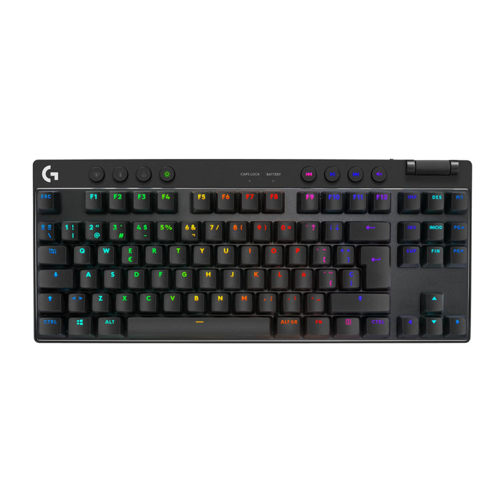 Logitech G Pro X TkL Lightspeed Kabellose Gaming-Tastatur - Schwarz - ESP - Tactile