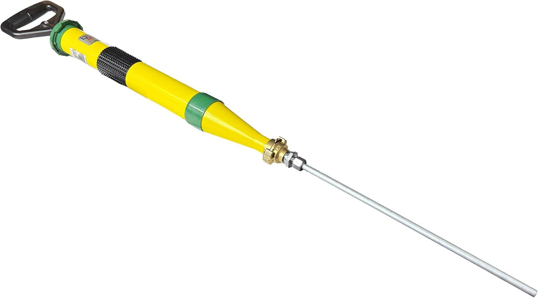 Injektionsset: gerade Handpumpe GEKA + Stahlstutzen 10 mm – für Mörtel, Fugen, Harze und Suspensione