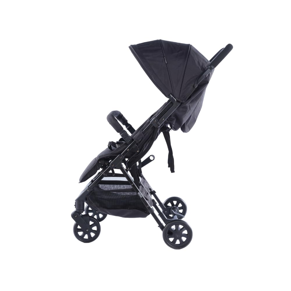 Novi Baby® Foss Go Duo, Zwillingsbuggy von Geburt an bis 15 kg (ca. 3 Jahre), extra grosser Korb, le