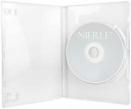Amaray DVD Hüllen, 15 mm, Maschinen-pack-Qualität, Transparent, 100 Stück