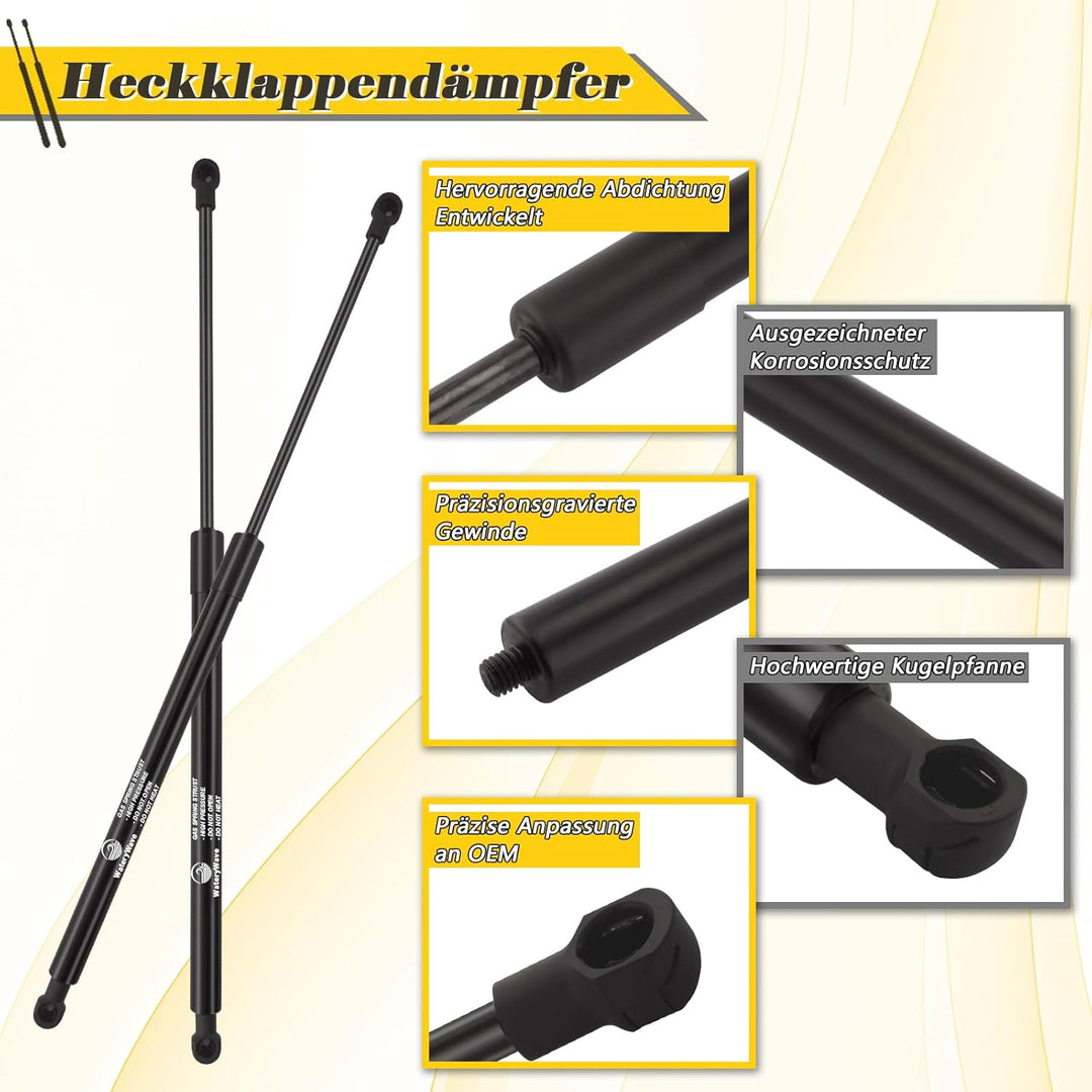 2X Heckklappe Stossdämpfer Kofferraum für Benz C-Class Combi S203 2000/05-2007/07 Gasdruckdämpfer Ga
