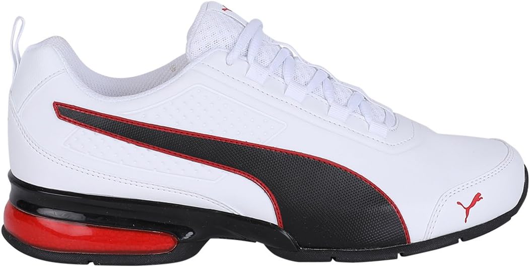 PUMA Unisex Leader Vt Sl Laufschuhe 39 EU Puma White Puma Black Flame Scarlet 1, 39 EU Puma White Pu