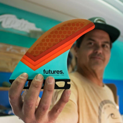 Futures Thruster Fin Set Timmy Patterson TP1 Large Surfboard Finne