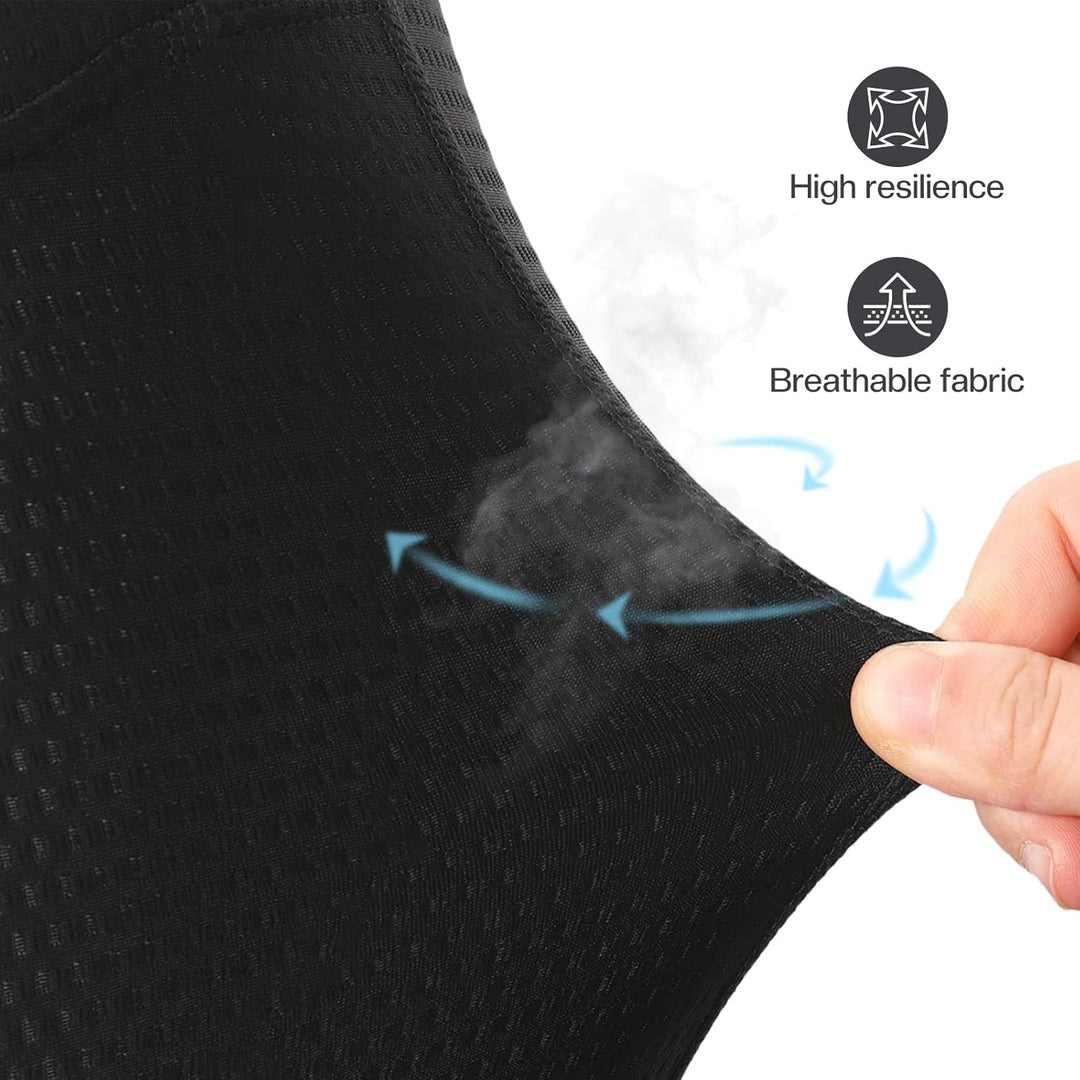 BERGRISAR MTB Hose Herren Kurz Fahrradhose Radlerhose Loose-fit mit 6 Tachen, Atmungsaktiv &amp; Wassera