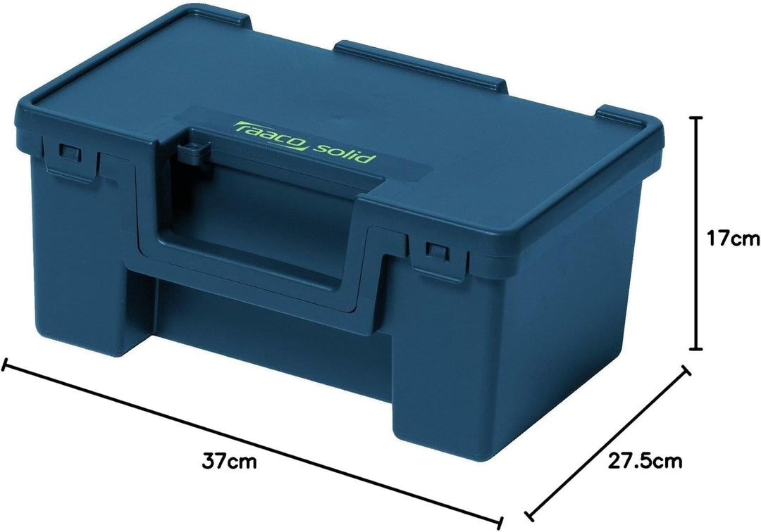 raaco 136761 Werkzeugkasten"Solid 2", Blau