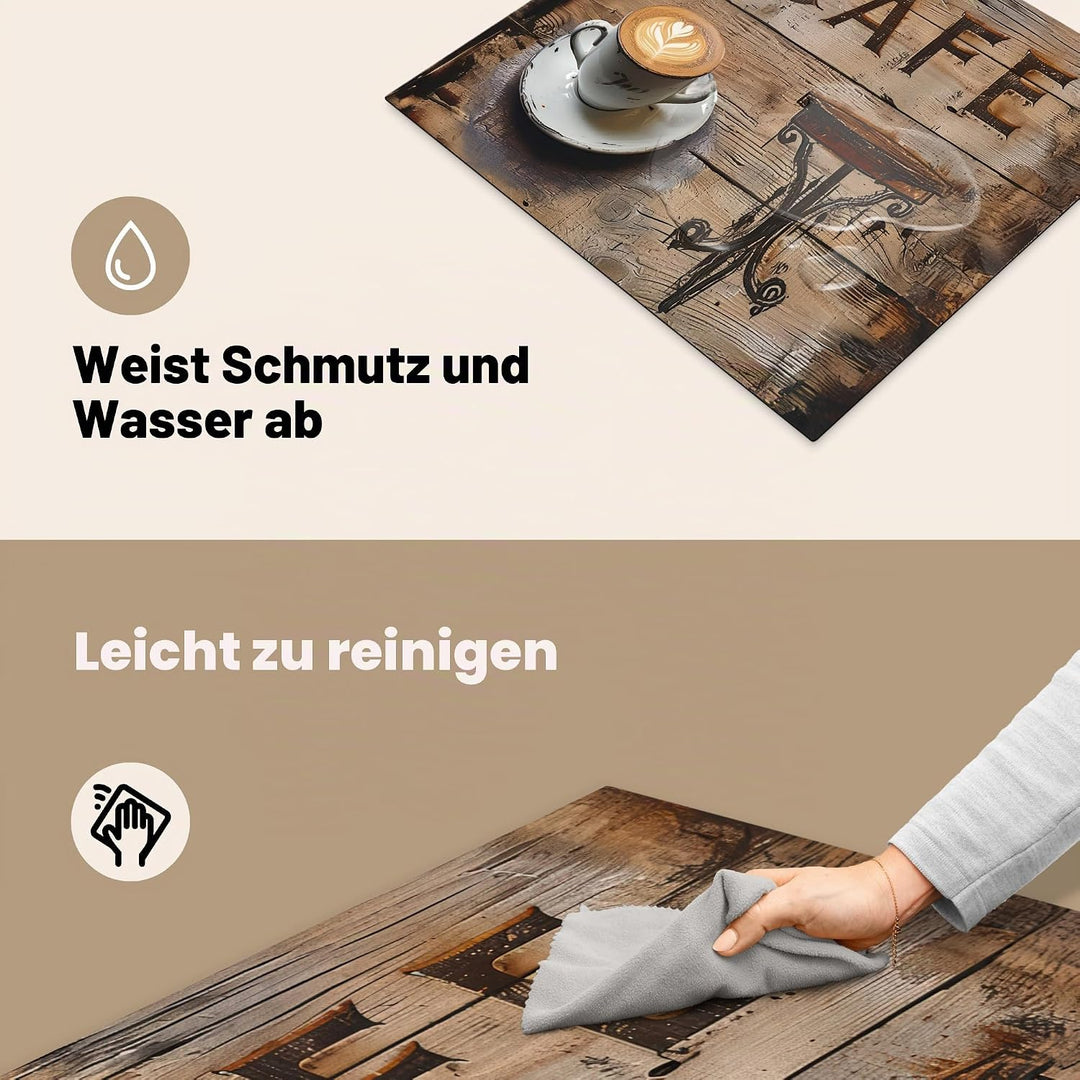 KitchenYeah© Herdabdeckplatte Einteilig Herdabdeckung Abdeckplatte für Ceranfeld Abdeckung Induktion