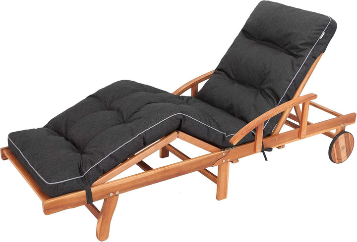 Bjird Liegenauflage, Auflage für Gartenliege 200 x 55 x 8 cm, Auflagen für Deckchair,Polsterauflage
