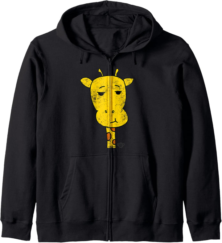 Giraffe Face Kapuzenjacke