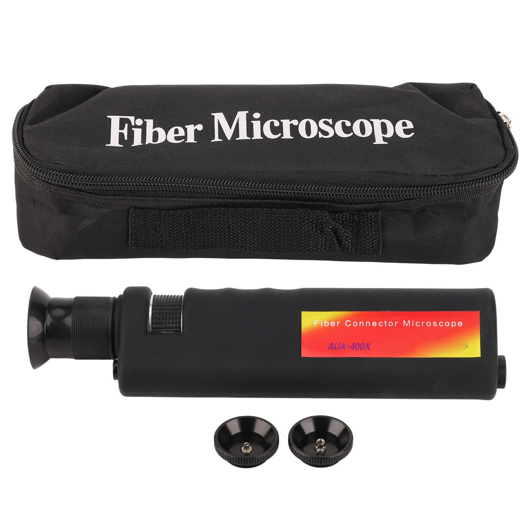 400x Handheld Fiber Optic Mikroskop 2,5 Mm und 1,25 Mm Schnittstellen Präzise, langlebige Optikfas