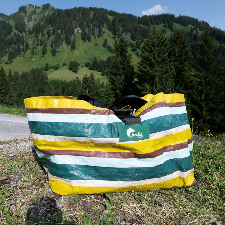balu Grosse Allzweck-Tasche, XXL Tasche, Reisetasche, Einkaufstasche, Wickeltasche, Aufbewahrung, St