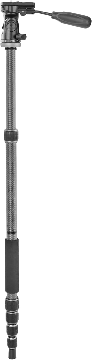 Vanguard Veo 3GO 235CP - kompaktes Stativ, ideal für Naturbeobachtung Carbon 23mm 2 Wege, Carbon 23m