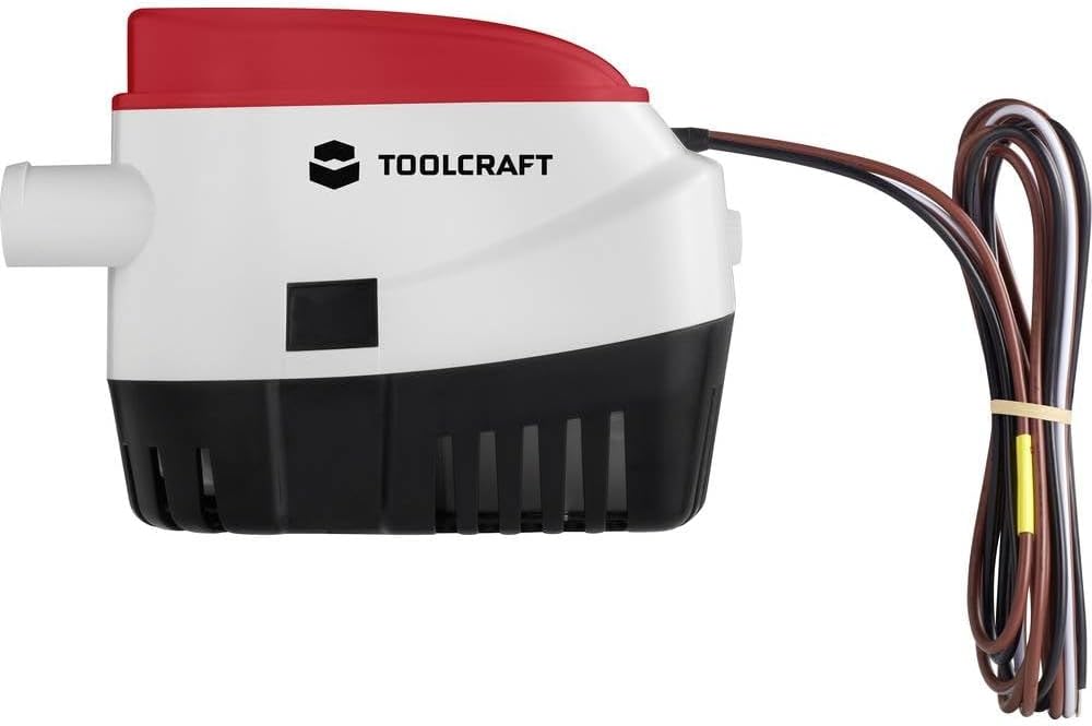 TOOLCRAFT TO-7159128 Niedervolt-Tauchpumpe 2839 l/h 12 V/DC