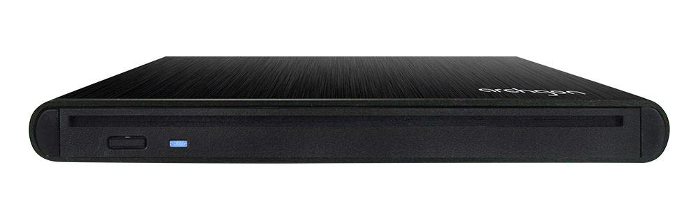 Archgon, Externer DVD Brenner Player G, PC, Mac, USB 3.0 USB-C M-Disk, Slot Load Disc Drive, Alu, sc