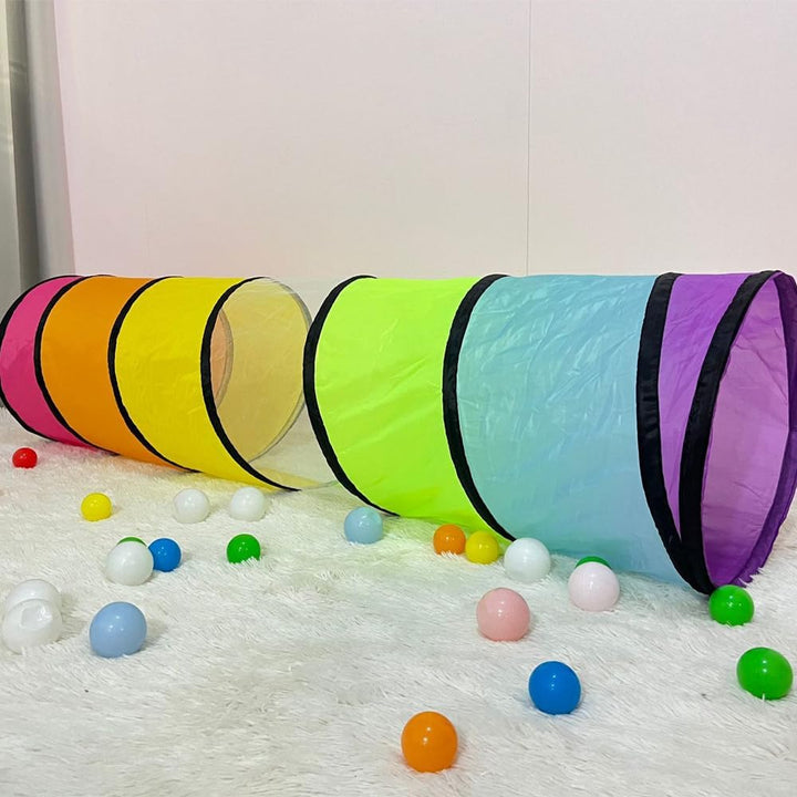 Spieltunnel,Spieltunnelzelt für Kinder, Pop Up Spieltunnel,Faltbarer Spieltunnel für Jungen Mädchen