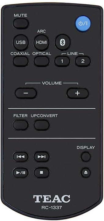 TEAC Reference AI-303 Hi-Res USB DAC Stereo-Vollverstärker mit Hypex Ncore Technologie, Bluetooth un