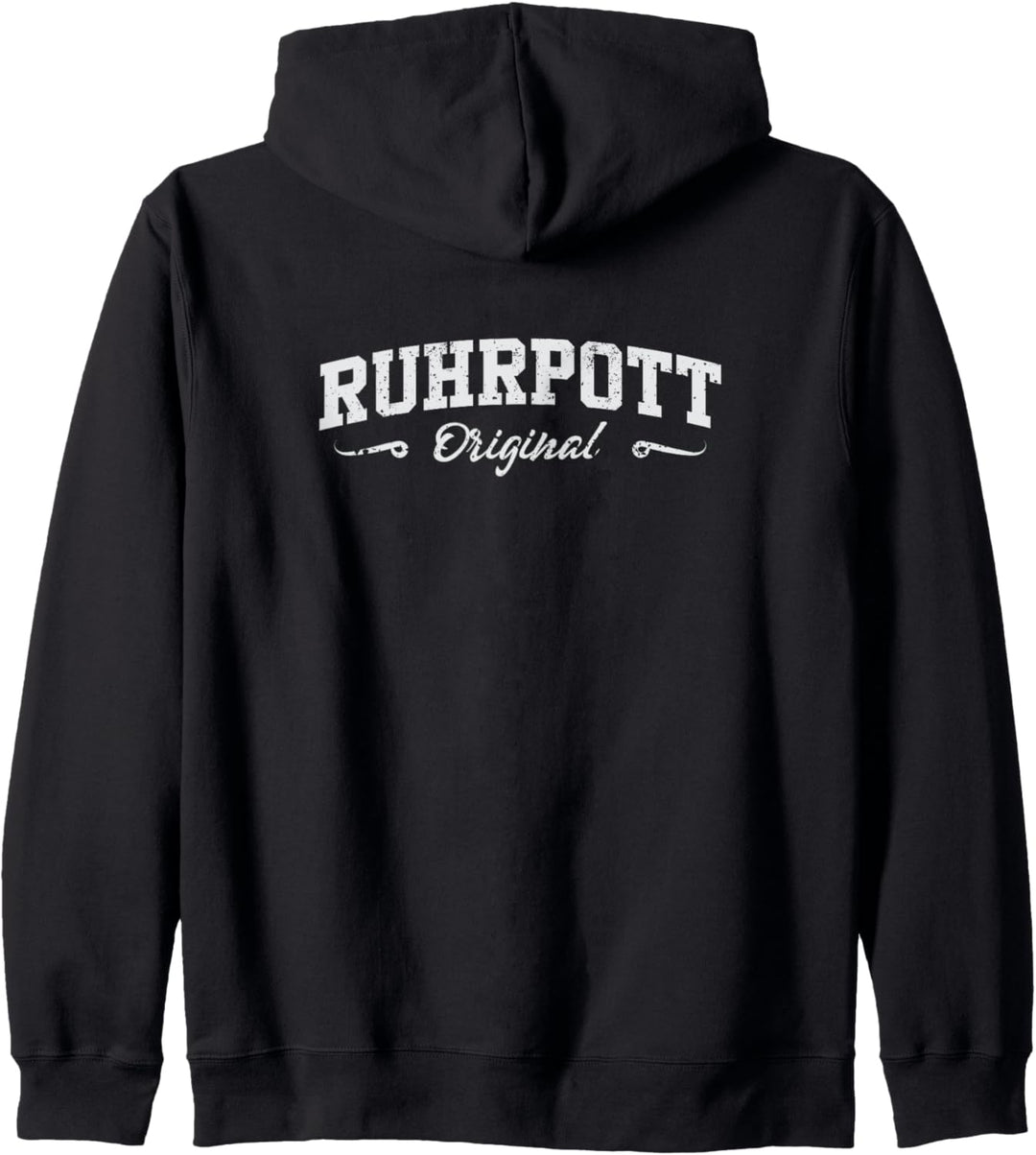 Ruhrpott is wo ich wech komm auf kohle geboren Kapuzenjacke