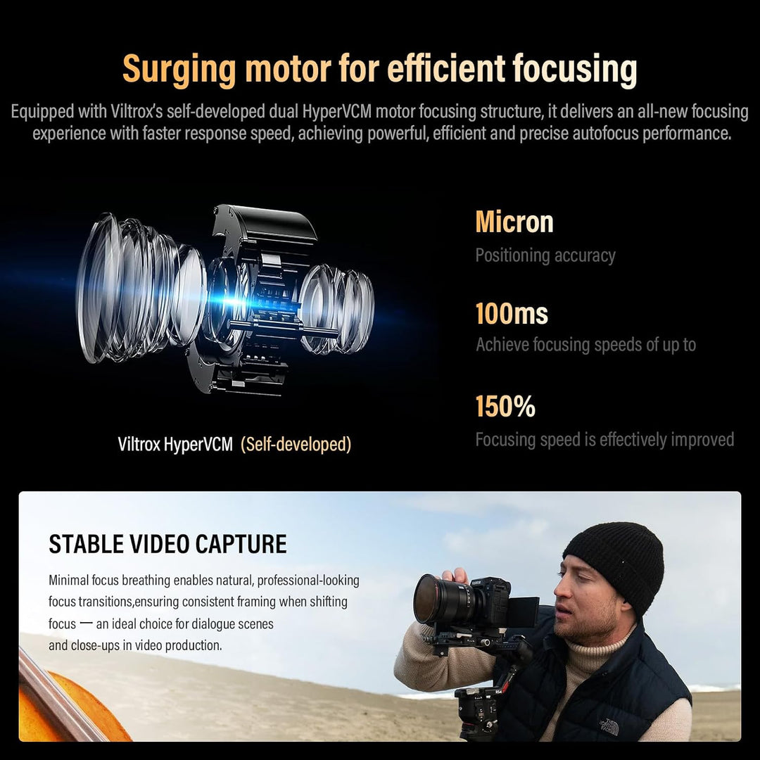 VILTROX 56mm F1.2 Pro XF Mount Kamera Objektiv Kompatibel mit Fujifilm X-Mount APS-C Camera Lenses m