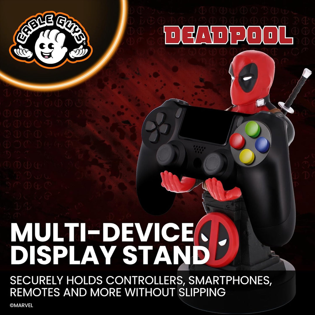Cableguys Marvel Deadpool Plinth Controller Halter &amp; Handy Ständer - Gaming Zubehör für Zimmer und S