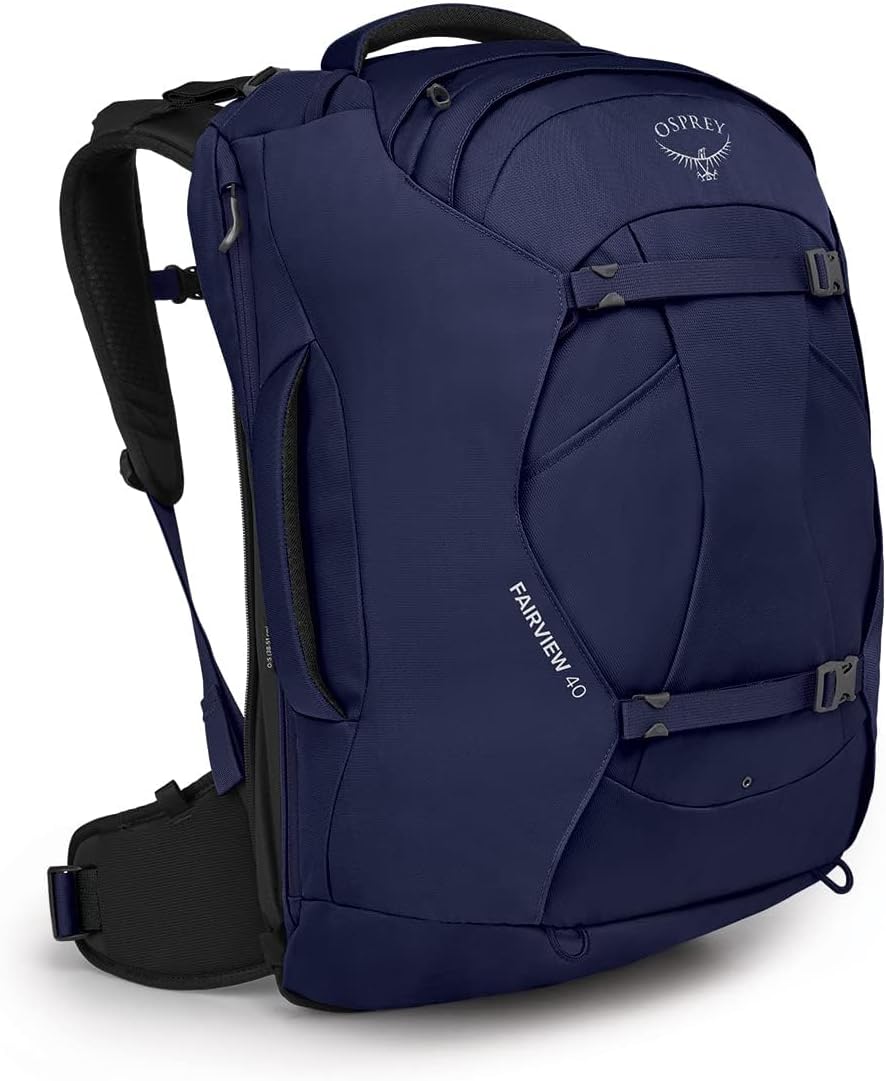 Osprey Damen Fairview Unisex Reiserucksack Rucksack (1er Pack) O/S - Fassungsvermögen 40L Winter Nig
