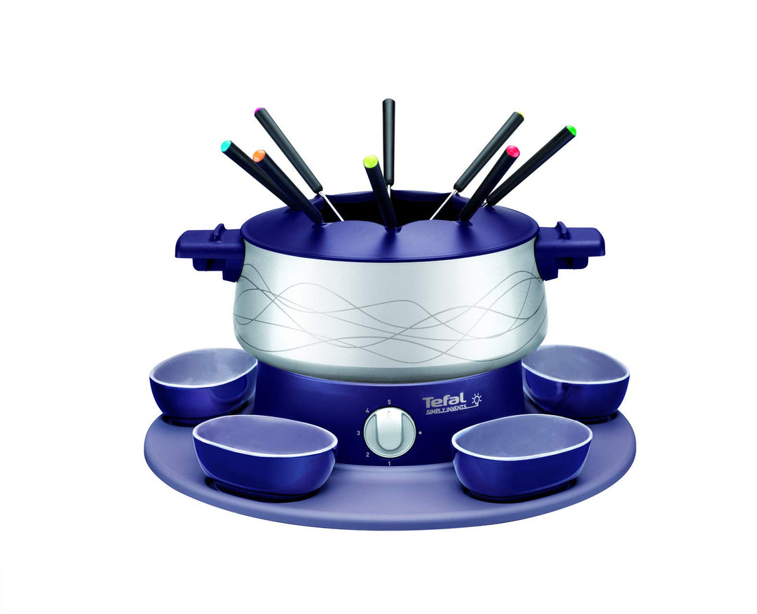 TEFAL Fondue Simply Invents EF351412 - bleu indigo