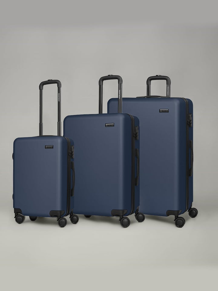 Smartbox Hartschalen Koffer-Set 3-teilig für Damen & Herren | leichte & stabile Reise-Trolleys aus h