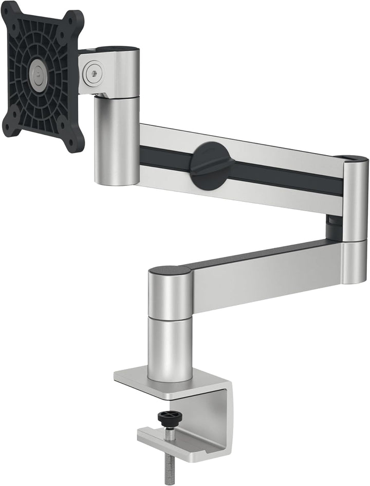 Durable Monitor Halterung mit Tischklemme, flexibler Schwenkarm 360° drehbar, für VESA Bildschirme 2