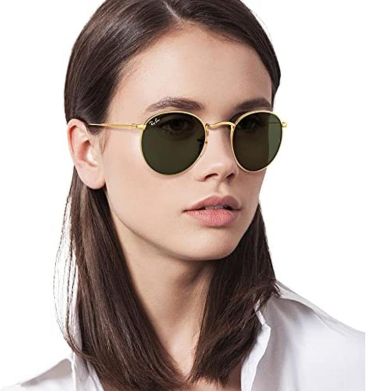 Ray-Ban Herren 0RB3447N 001 53 Brillengestelle, Gold (Arista/Crystal Green)