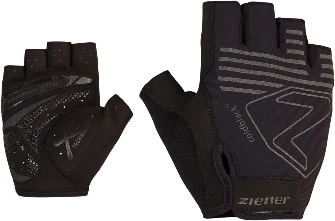 Ziener Herren Canso Fahrrad-/Mountainbike-/Radsport-Handschuhe | Kurzfinger-atmungsaktiv/dämpfend, 7