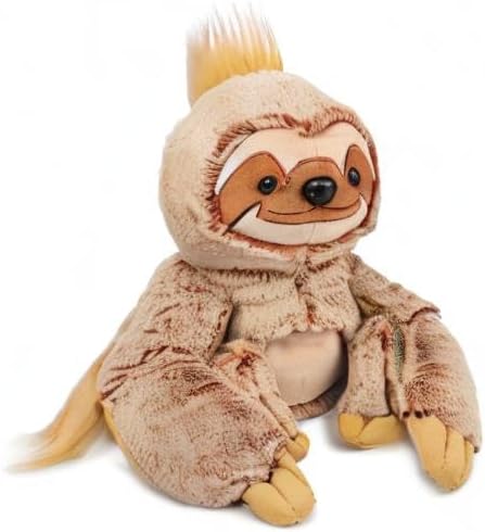 GUND Augie Faultier-Plüsch, Premium-Stofftier ab 1 Jahren, Hellbraun/Kupfer, 38,1 cm Faultier, 38,1