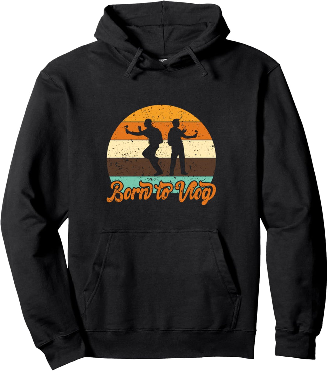 Geboren zu Vlog Pullover Hoodie