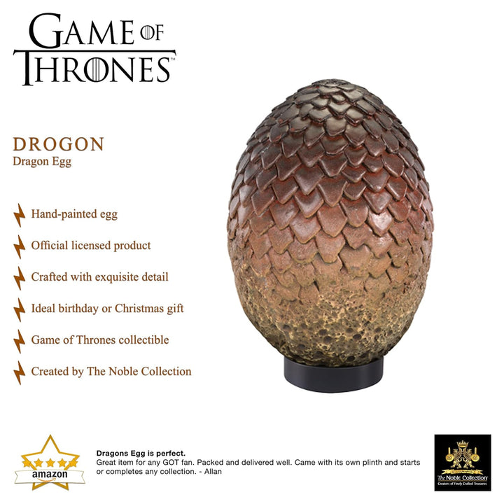 The Noble Collection NN0030 Game of Thrones Drogon Ei